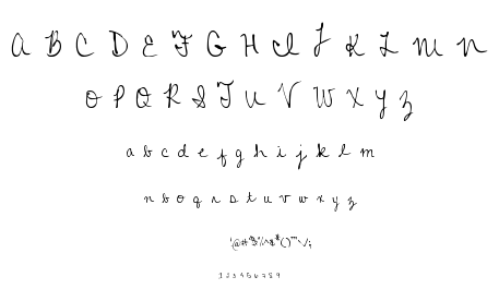 MTF Colleen Cursive font