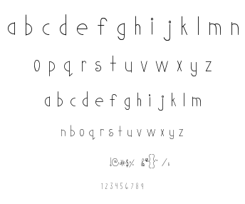 MTF Cutie Patootie font