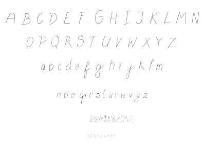 MTF Flowrites font