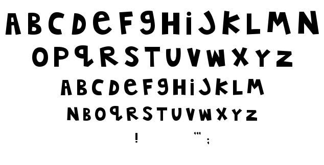 MTF Jumpin’ Jack font