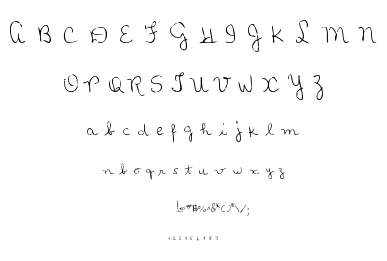 MTF Loli’s Handwriting font