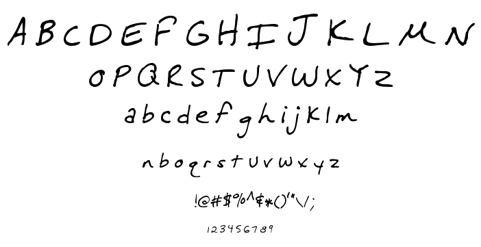 MTF Melissa font