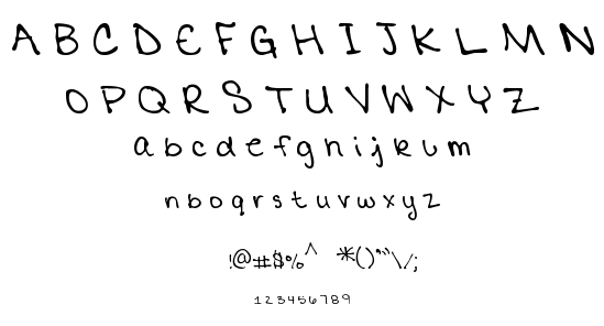 MTF Mikayla Print font
