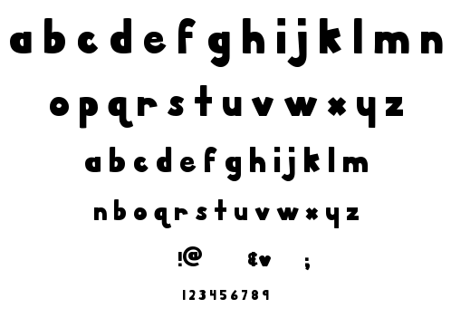 MTF Pork Chop font