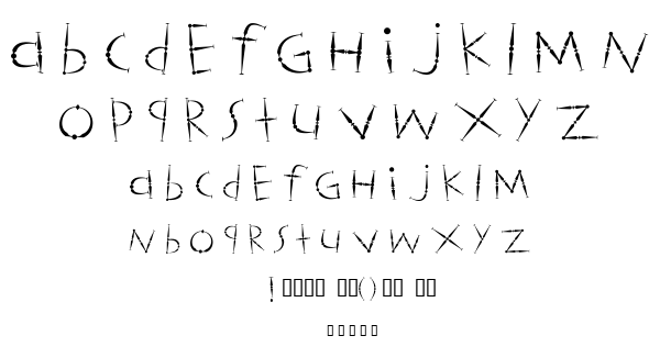Magicstics font
