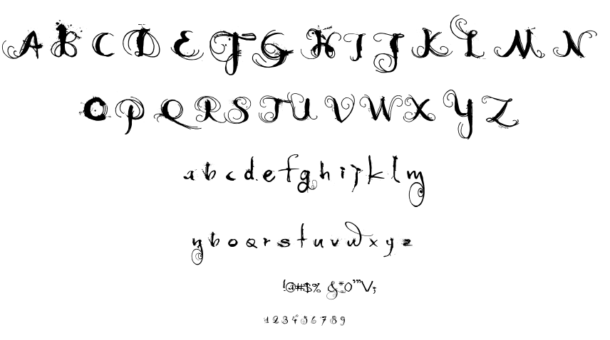 Moonlight Shadow font