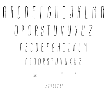 Over Atlantic City font