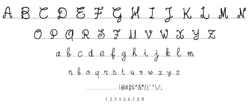 PW School’s Out font