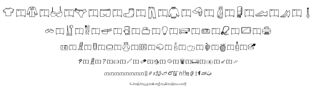 Peax Webdesign free icons font