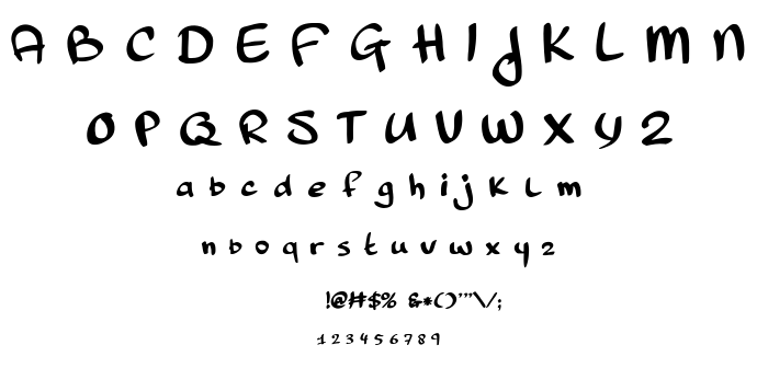 Pinda font