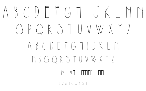 Problems font