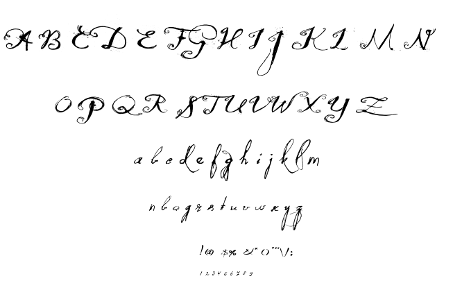 Quilted Butterfly font