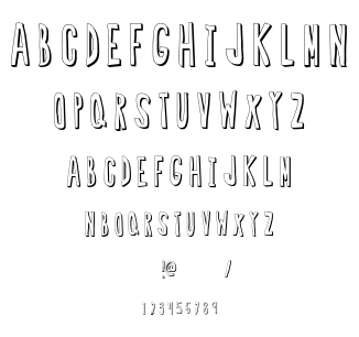 Regular Font font