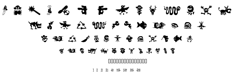 Sam’s Dingbats font