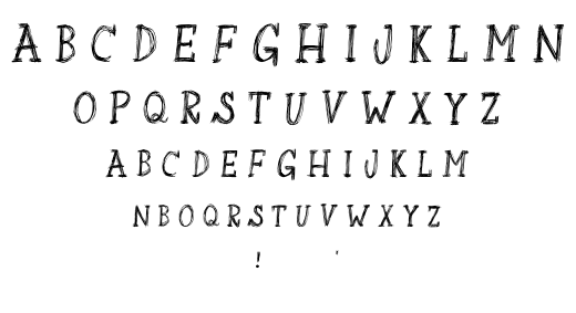 Sketchbook Nasty font