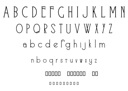 Skyliner font