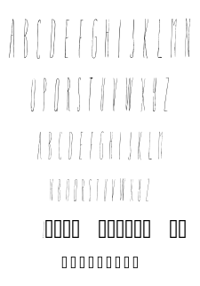 Sleeping on a Cloud font