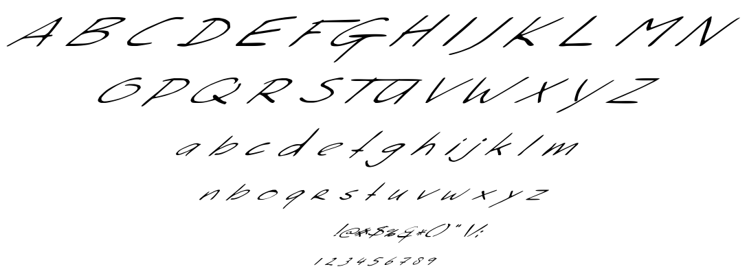 Sleight Of Hand font
