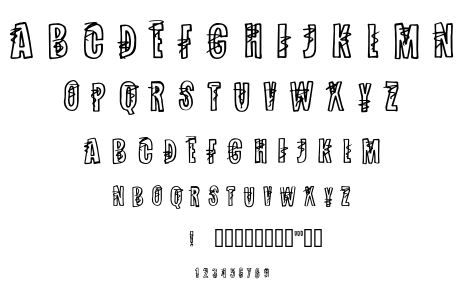 Spinning Around font