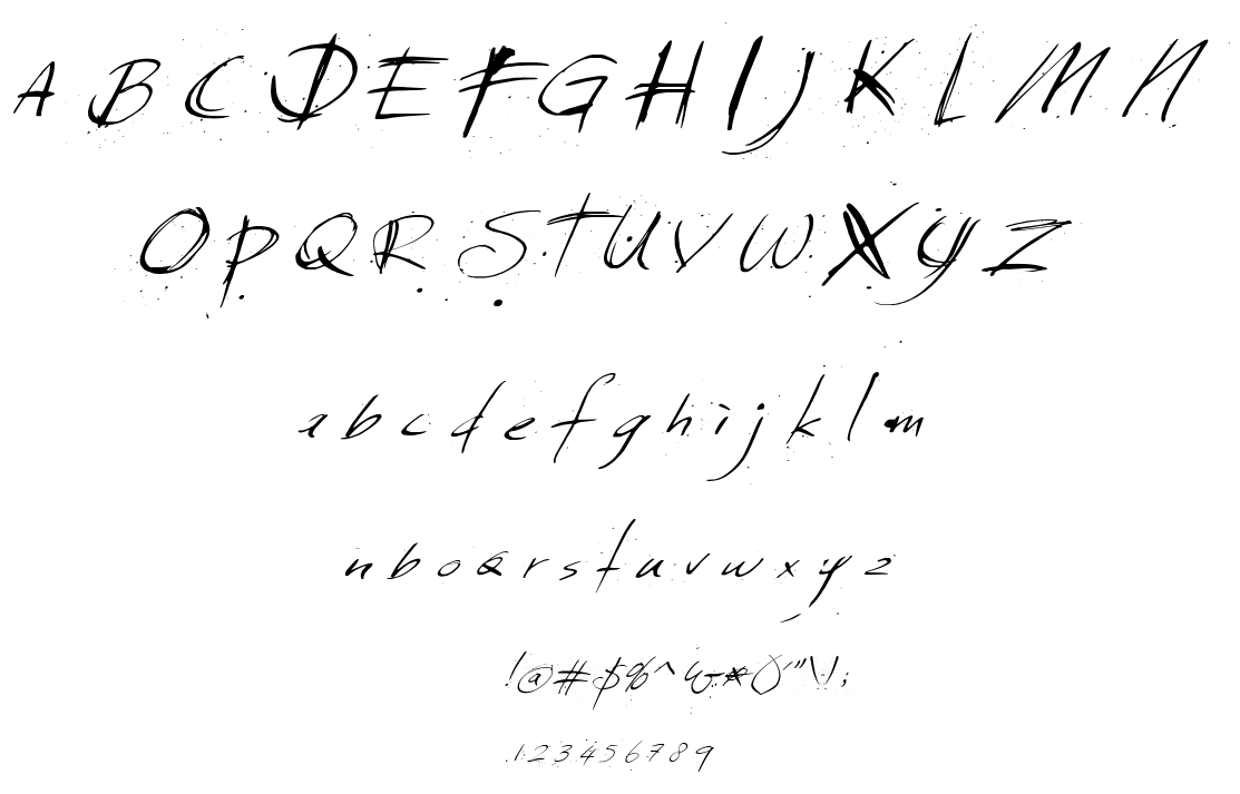 Sunday & Monday font