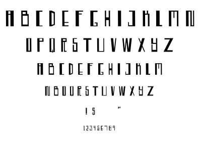 Tekno Trance font