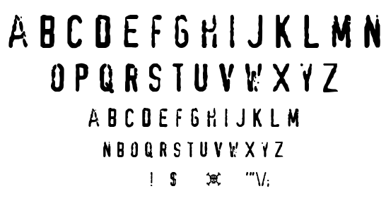 VIDEO PIRATE font