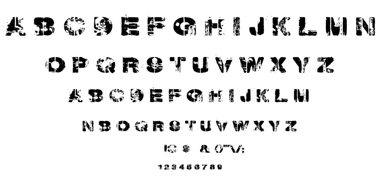 Weekend Warrior font