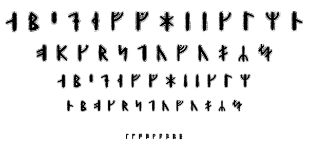 Yggdrasil Runic font