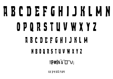 Demon Priest font
