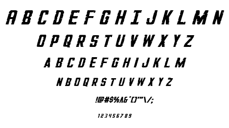 G.I. Incognito font