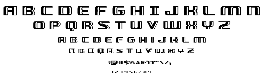 Grease Gun font