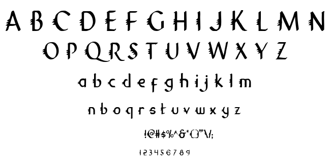 Gypsy Road font