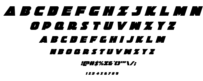 Jedi Special Forces font