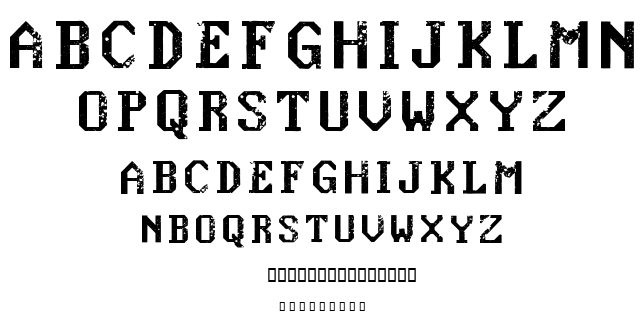 Konquer font