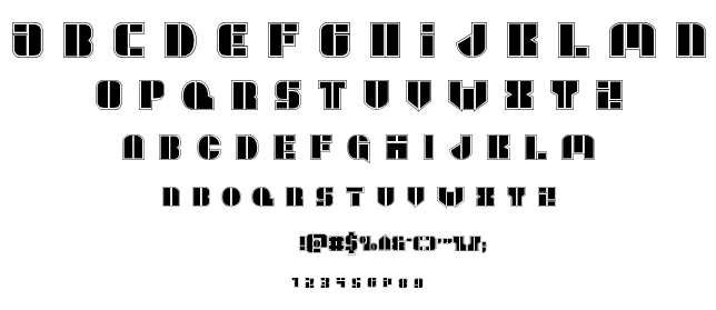 League Wars font