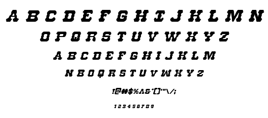U.S. Marshal font