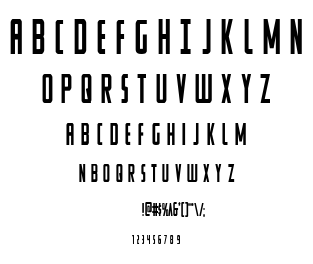 Watchtower font