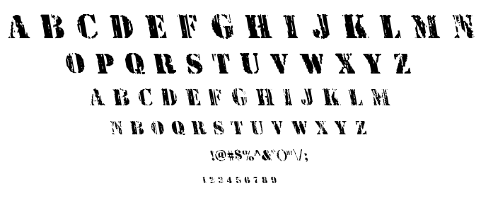 Wetworks font