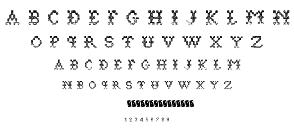 Alien Sweater font