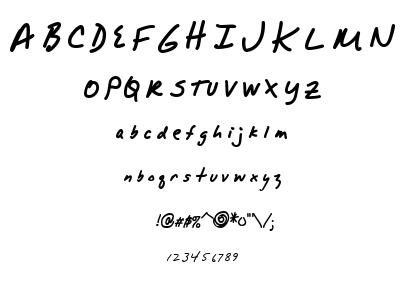 Alpha Mack AOE font