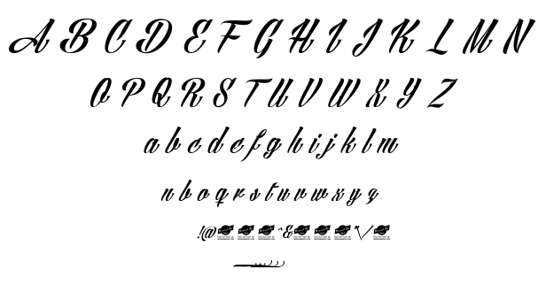 Angilla Tattoo font