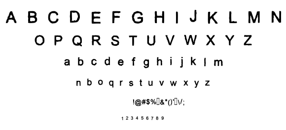 Ayam font