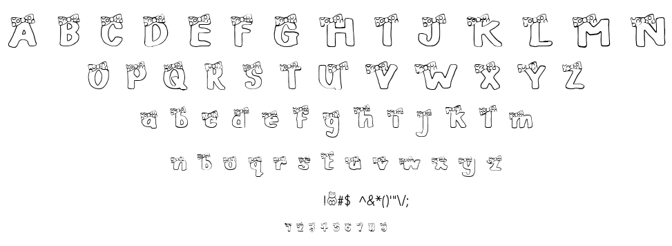 Blush Bear font