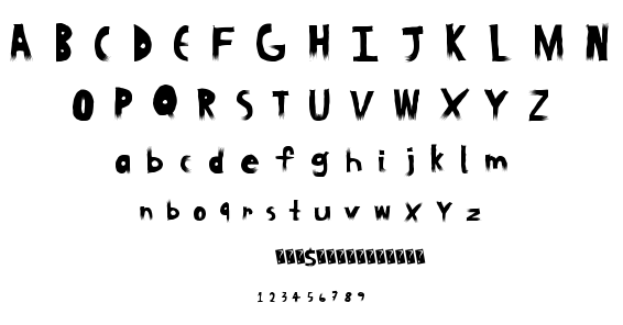 BlockWood font