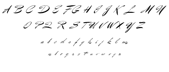 Bluelmin Benedict font