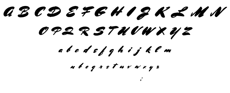 Bluelmin Ronald font