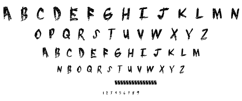 Brush Grunge font
