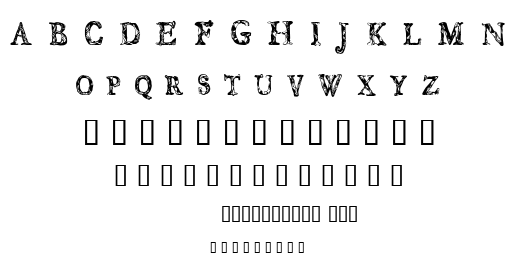 CF Jungle font