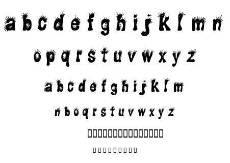 CF Punky font