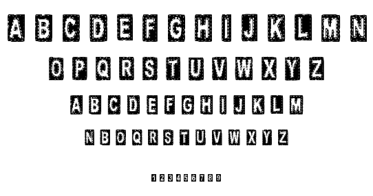 CF Tissus font